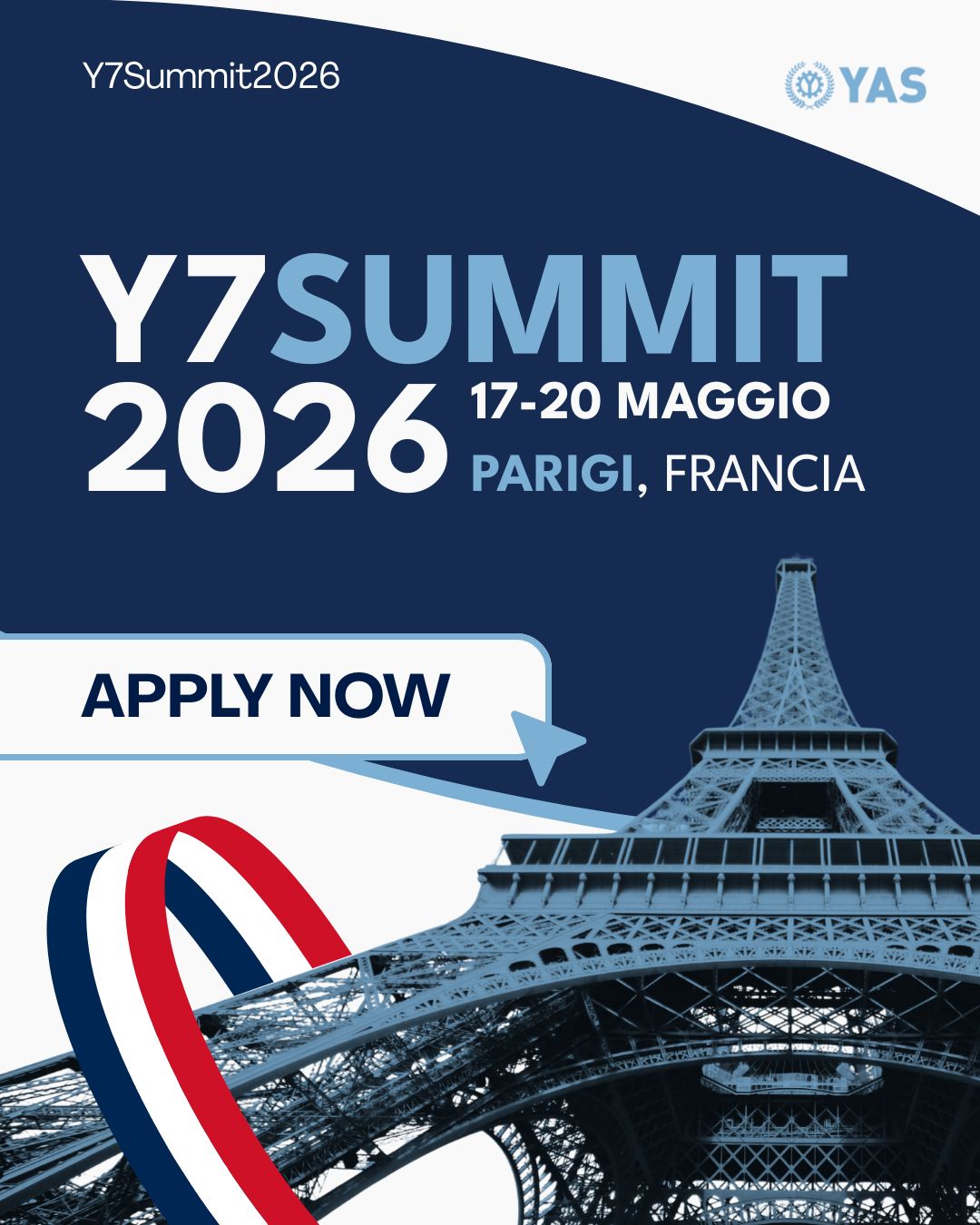 application per il Y7 Summit 2026