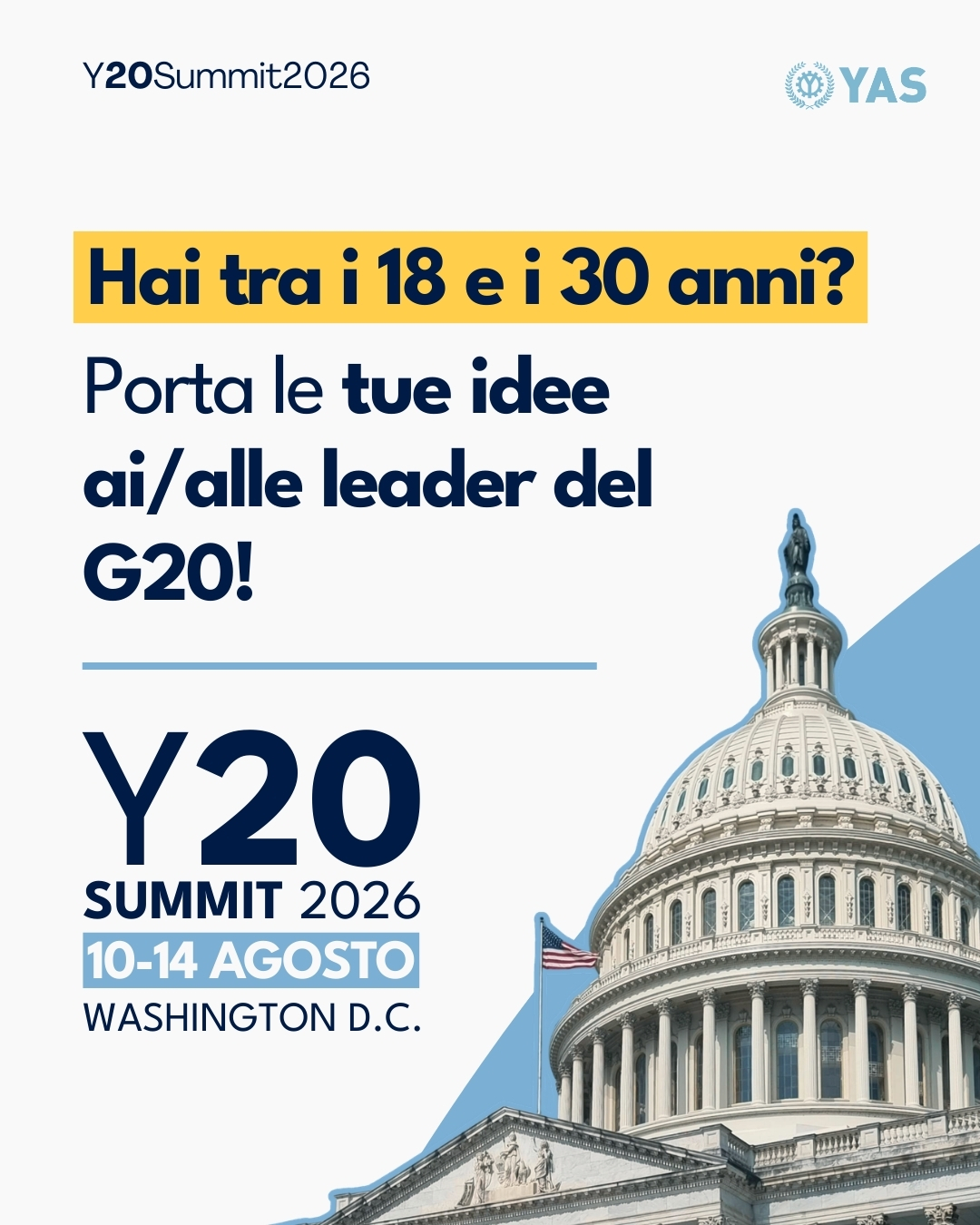 Y20 Summit 2026 application