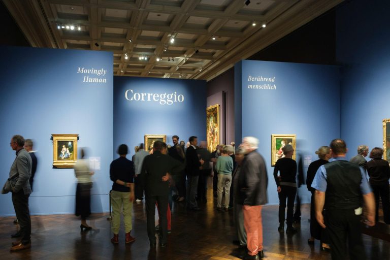 Inaugurazione della mostra del Correggio
